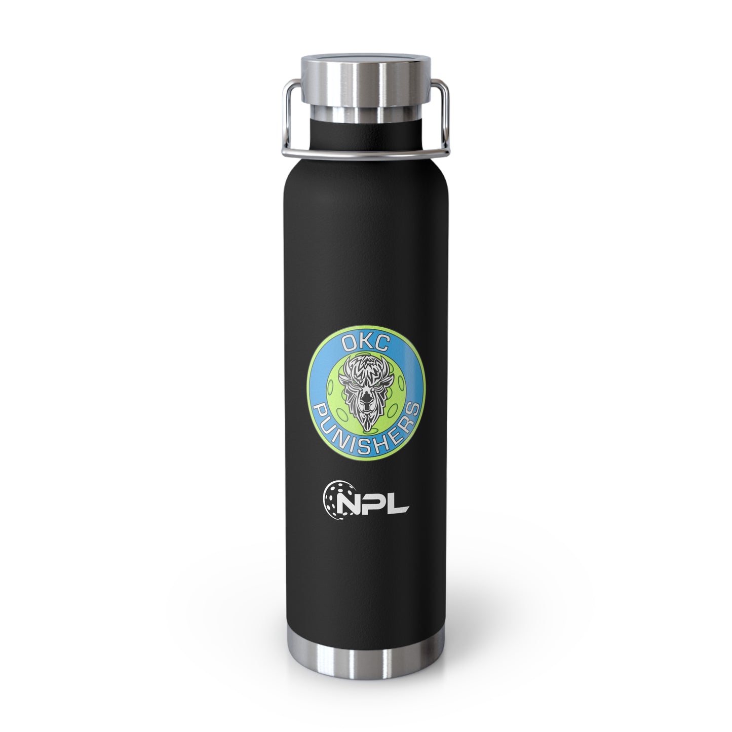 OKC Punishers NPL -Copper Vacuum Insulated Bottle, 22oz