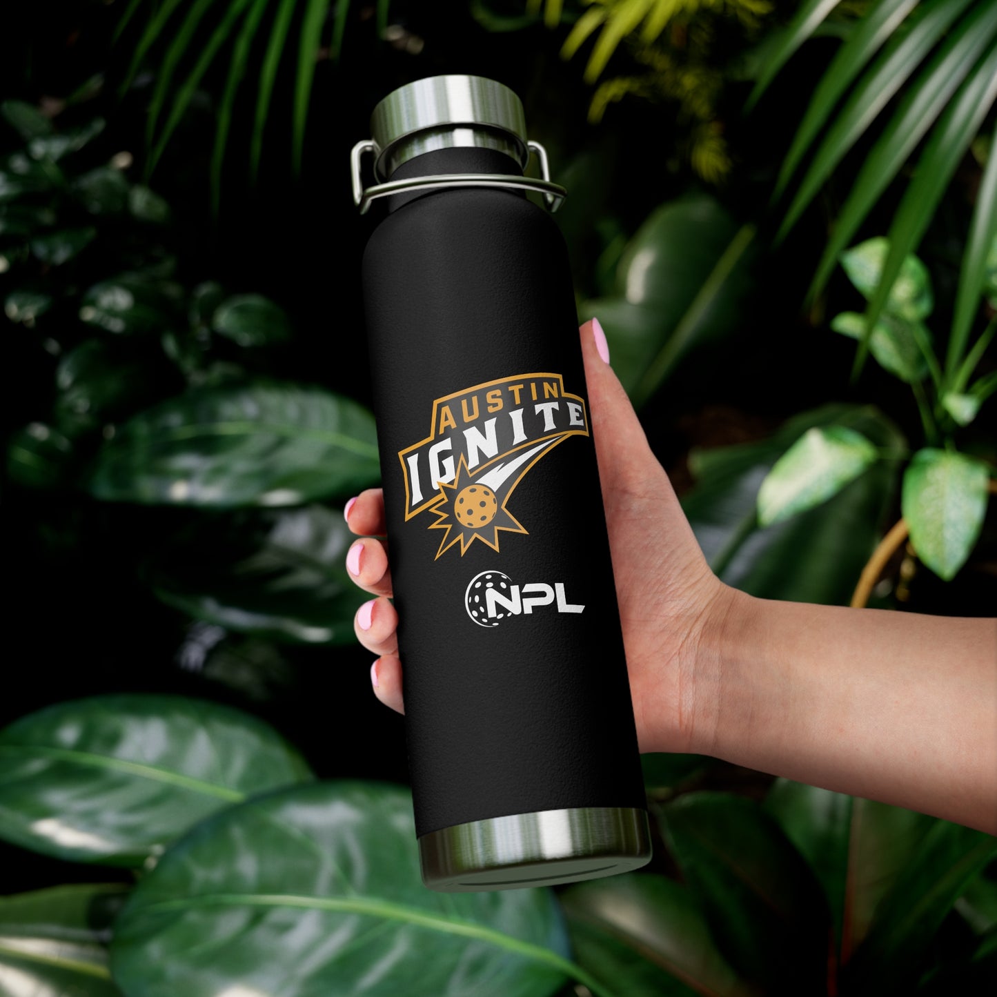 Austin Ignite NPL Team - 12 hr vacuum insulated water bottle