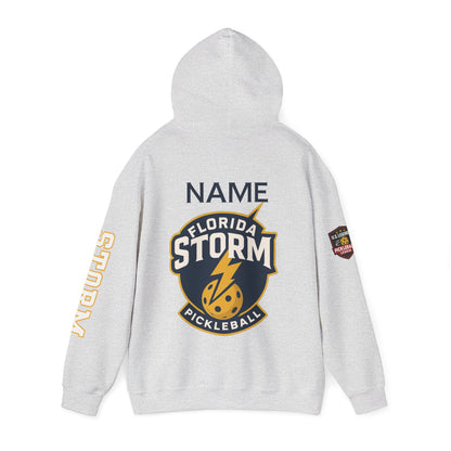 Florida Storm Pickleball Unisex Hoodie - Add name - optional US Legends logo sleeve