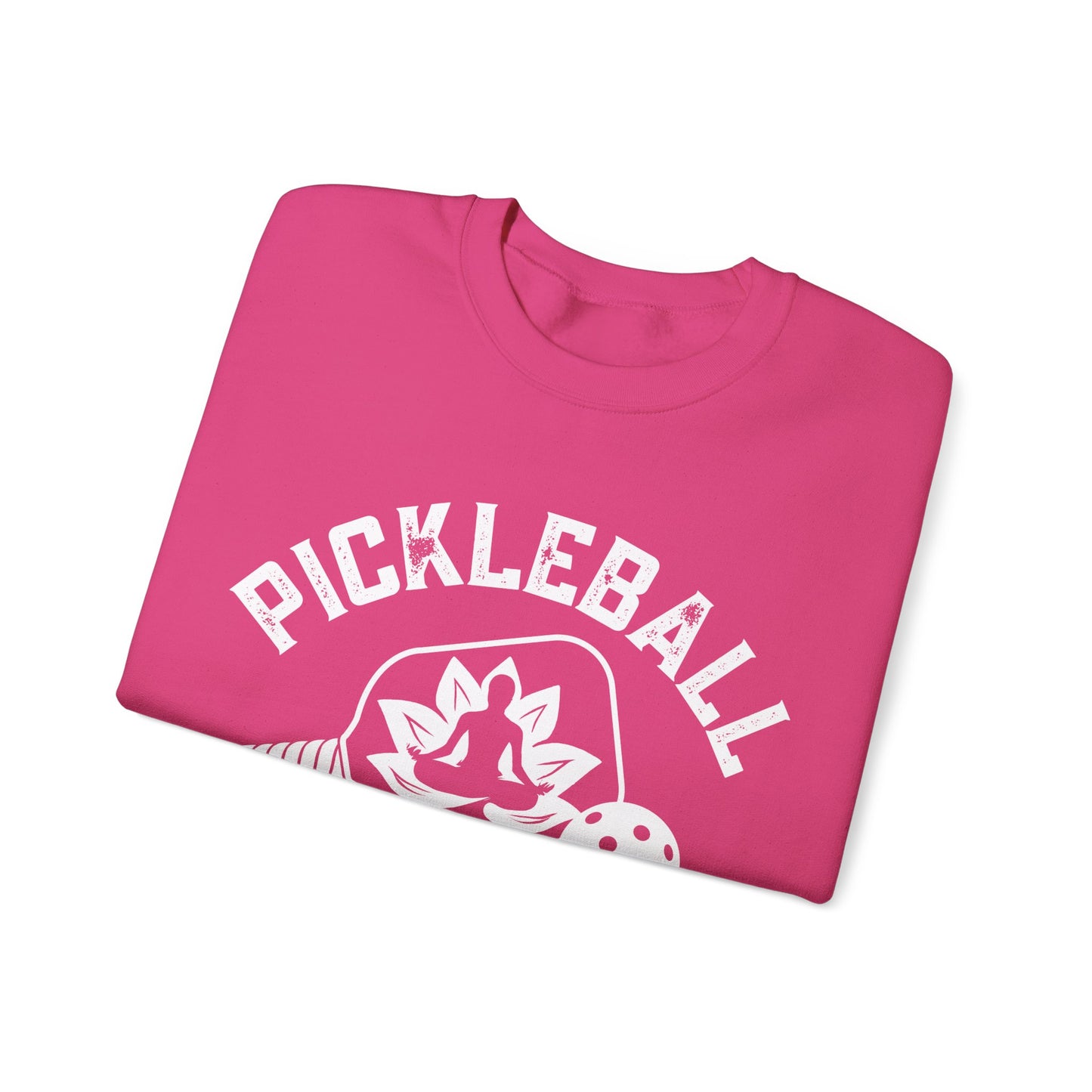 Pickleball Yogi Crew  - can customize sleeve & back as shown