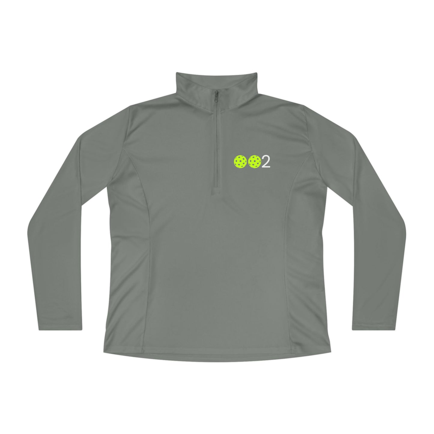 PICKLZ Ladies Quarter-Zip Pullover - add your number in instructions