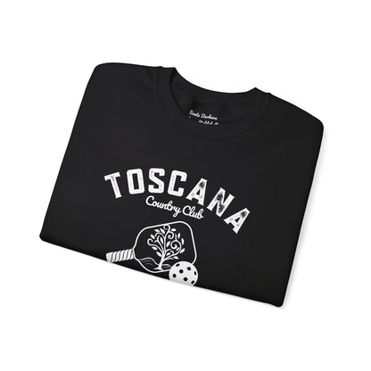 Custom name, back & sleeve (boss lady)-  Toscana Pickleball Unisex Crew