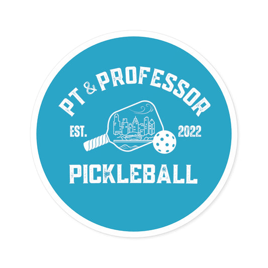 PT & Professor Round Stickers, Indoor\Outdoor