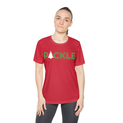 Holiday Ladies Moisture Wicking Tee SPF 35. Can customize with name