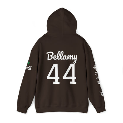 OKC Punishers Hoodie w/ Stars Green Letters - customize sleeve & back