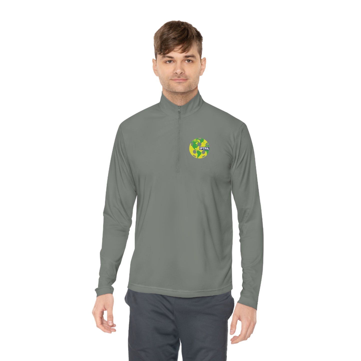 IPTPA Unisex, Moisture Wicking, Quarter-Zip (Customize name back)