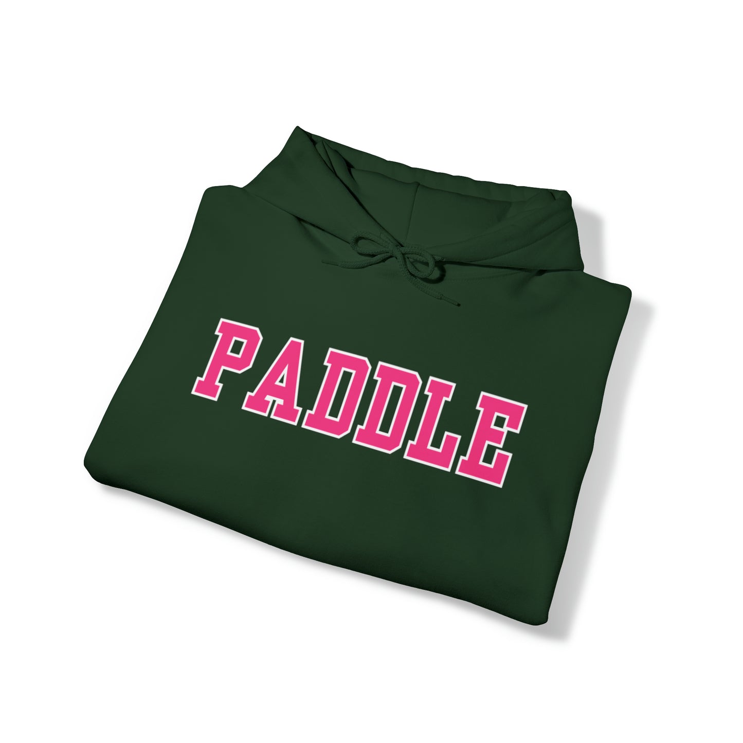 PADDLE Hoodie - PINK writing - 4 sides customized