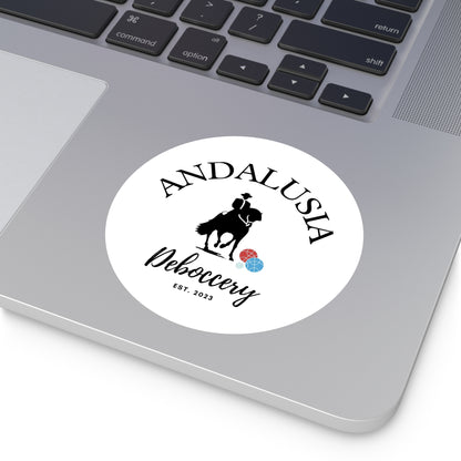 Andalusia Deboccery - Round Stickers, Indoor\Outdoor