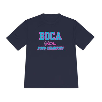 BOCA NPL ‘24 Championship - Unisex SPF 40 Moisture Wicking Tee