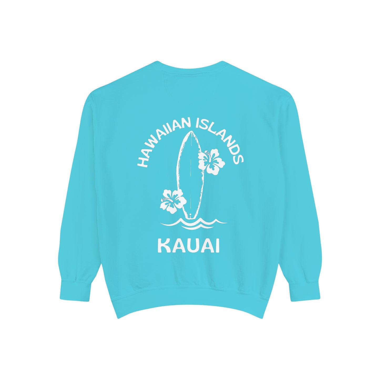 Hawaiian Islands - KAUAI Surf & Beach Crews - Comfort Colors