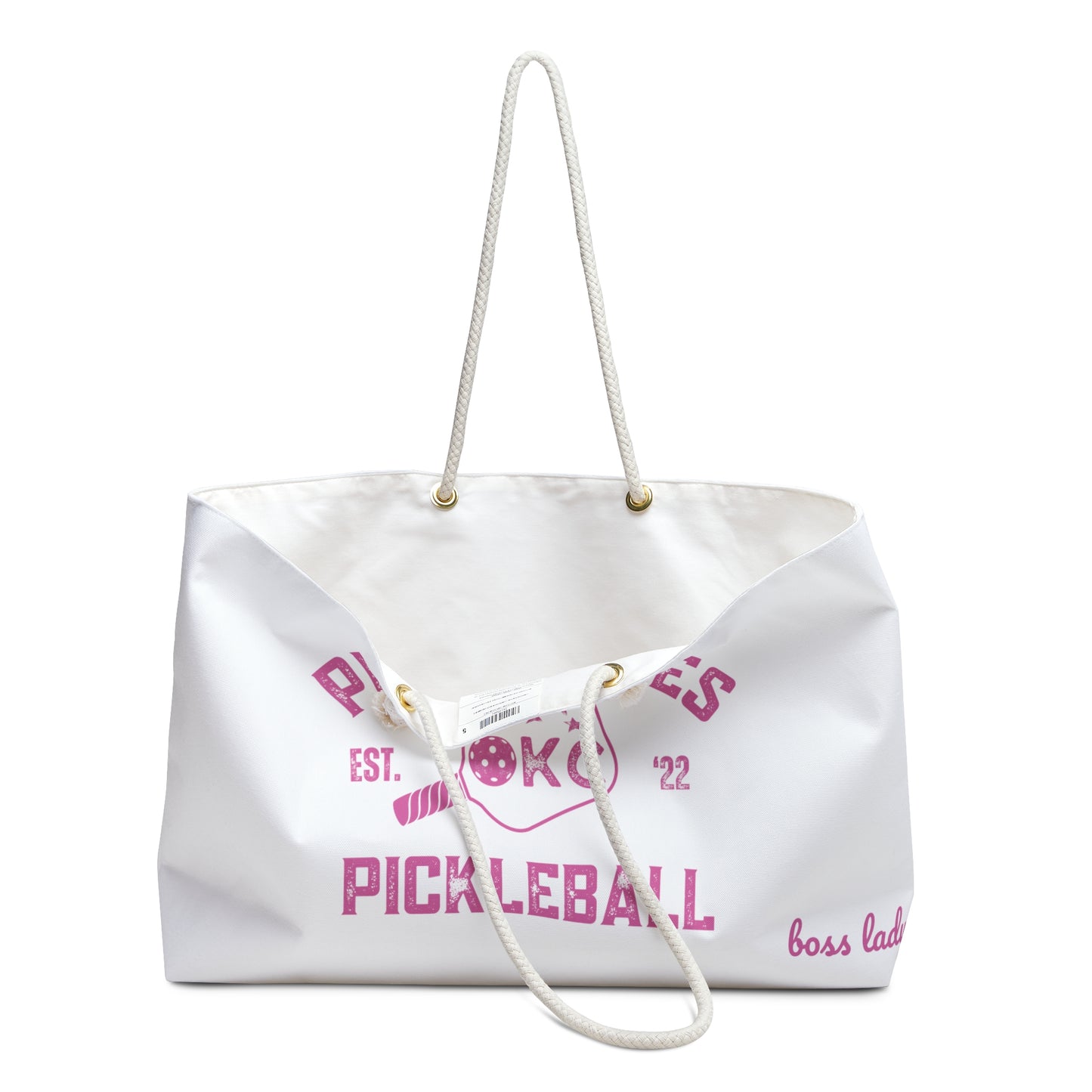 Pink Ladies Pickleball Weekender Bag - customize name