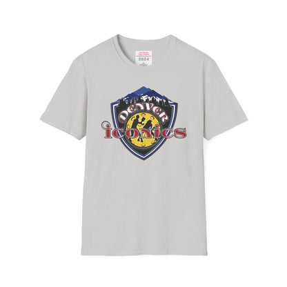 Denver Iconics NPL Team - Unisex 100% cotton soft style T - can customize back