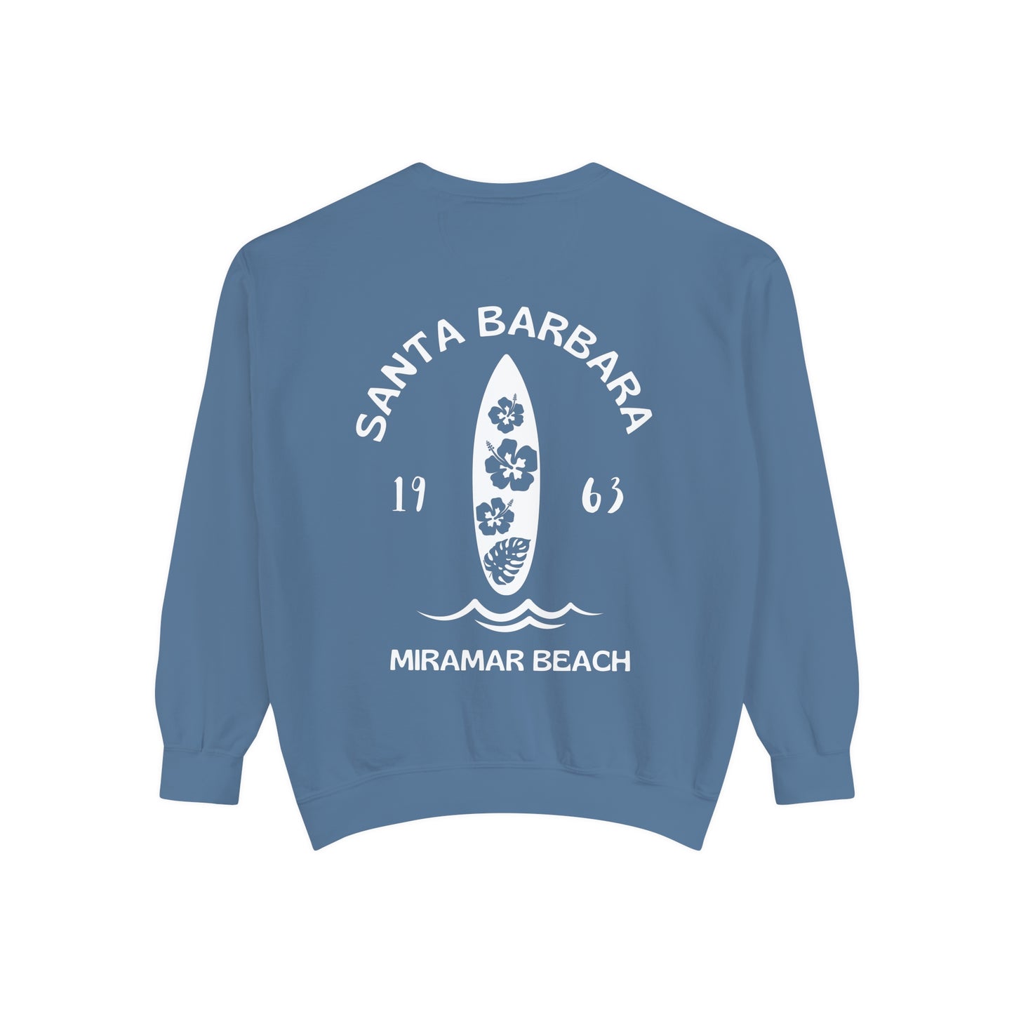 Santa Barbara Miramar Beach - Crew Sweatshirt - Comfort Colors