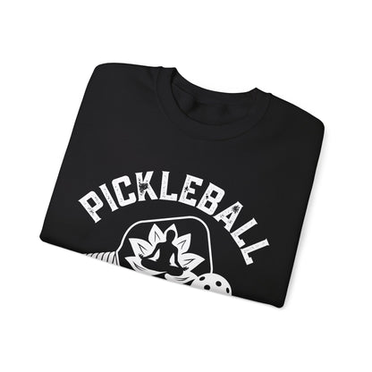 Pickleball Yogi Crew  - can customize sleeve & back as shown