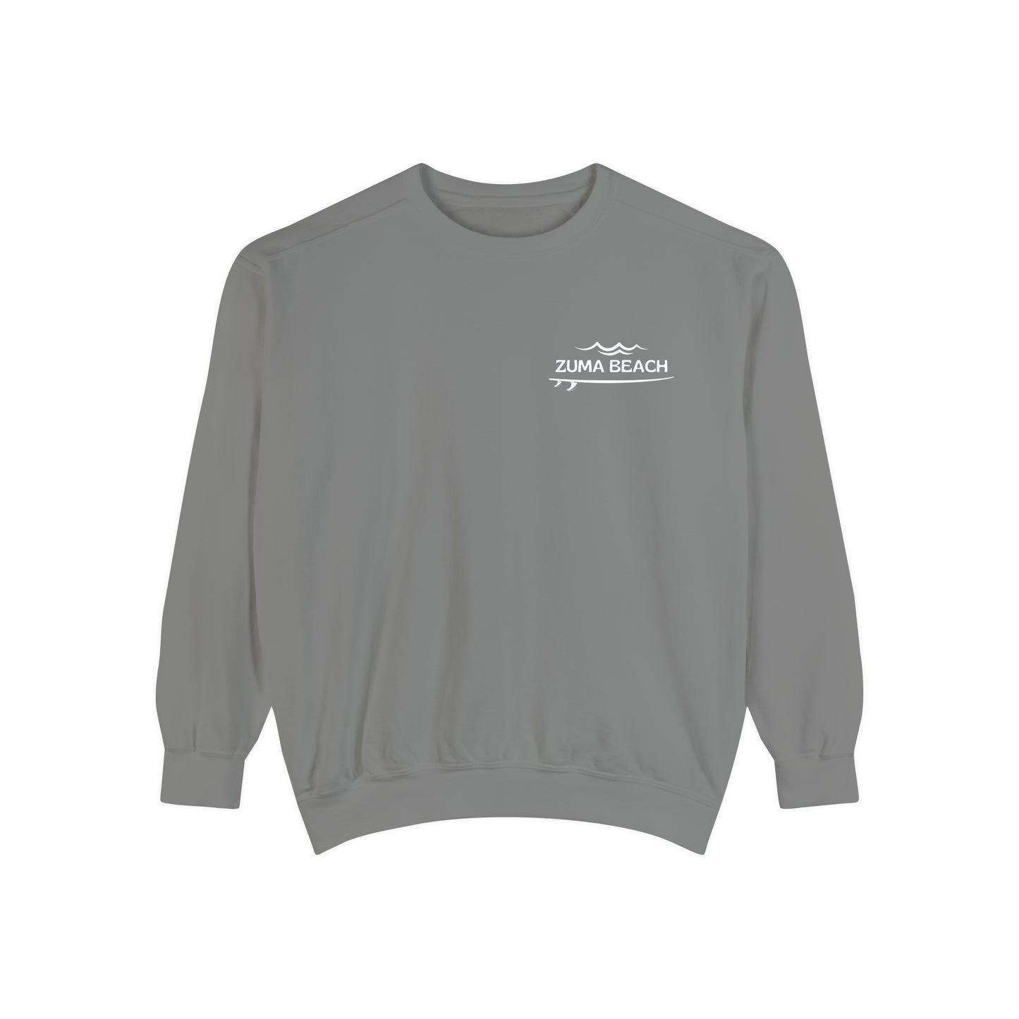 Zuma Beach Crew (Hibiscus version) Sweatshirt - Comfort Colors