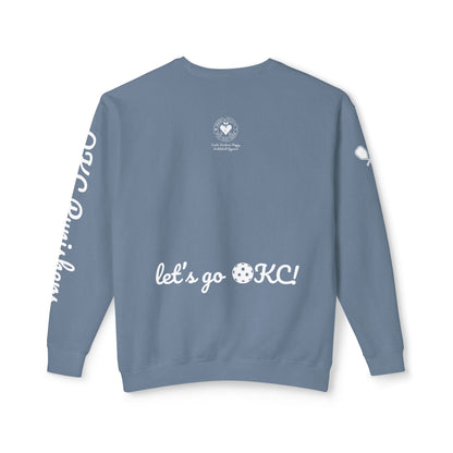 NPL Garment Dyed- Unisex Garment Dyed Lightweight Crew - Customize Sleeve w/ Name