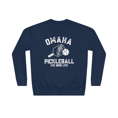 Omaha Pickleball- Unisex Crew Sweatshirt - collegiate colors