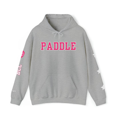 PADDLE Hoodie - PINK writing - 4 sides customized