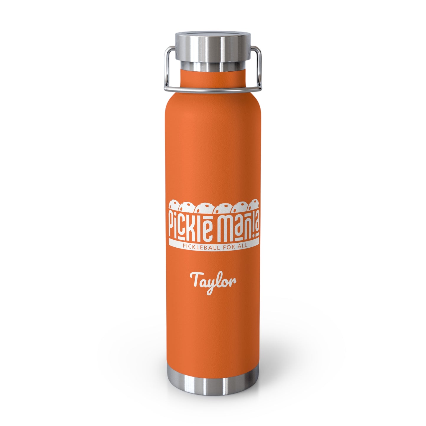 Picklemania - Customizable Copper Vacuum Insulated Bottle, 22oz