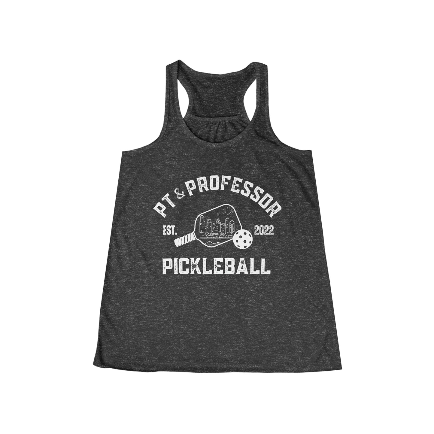 PT & Professor  - Women's Flowy Racerback Tank