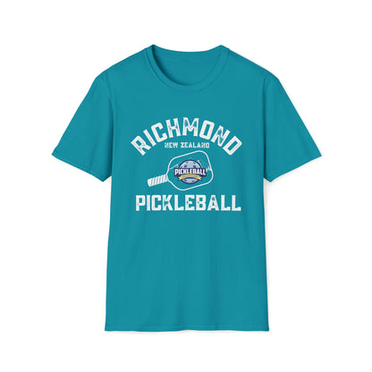 Richmond New Zealand Pickleball - Unisex Softstyle T-Shirt, 100% cotton