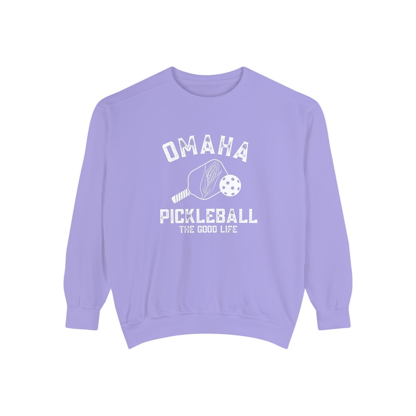 Omaha Pickleball Crew Sweatshirts - Comfort Colors