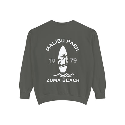 Malibu Park Zuma Beach Crew Comfort Colors - 1979