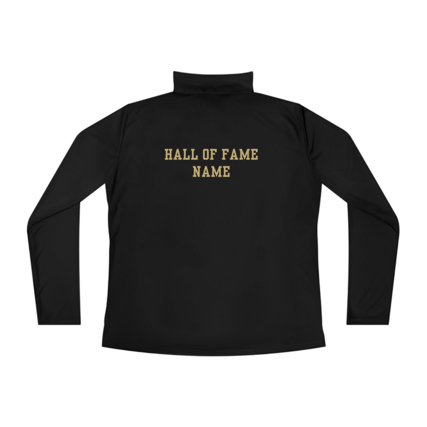 Pickleball Hall of Fame Ladies Quarter-Zip, Moisture Wicking, Pullover