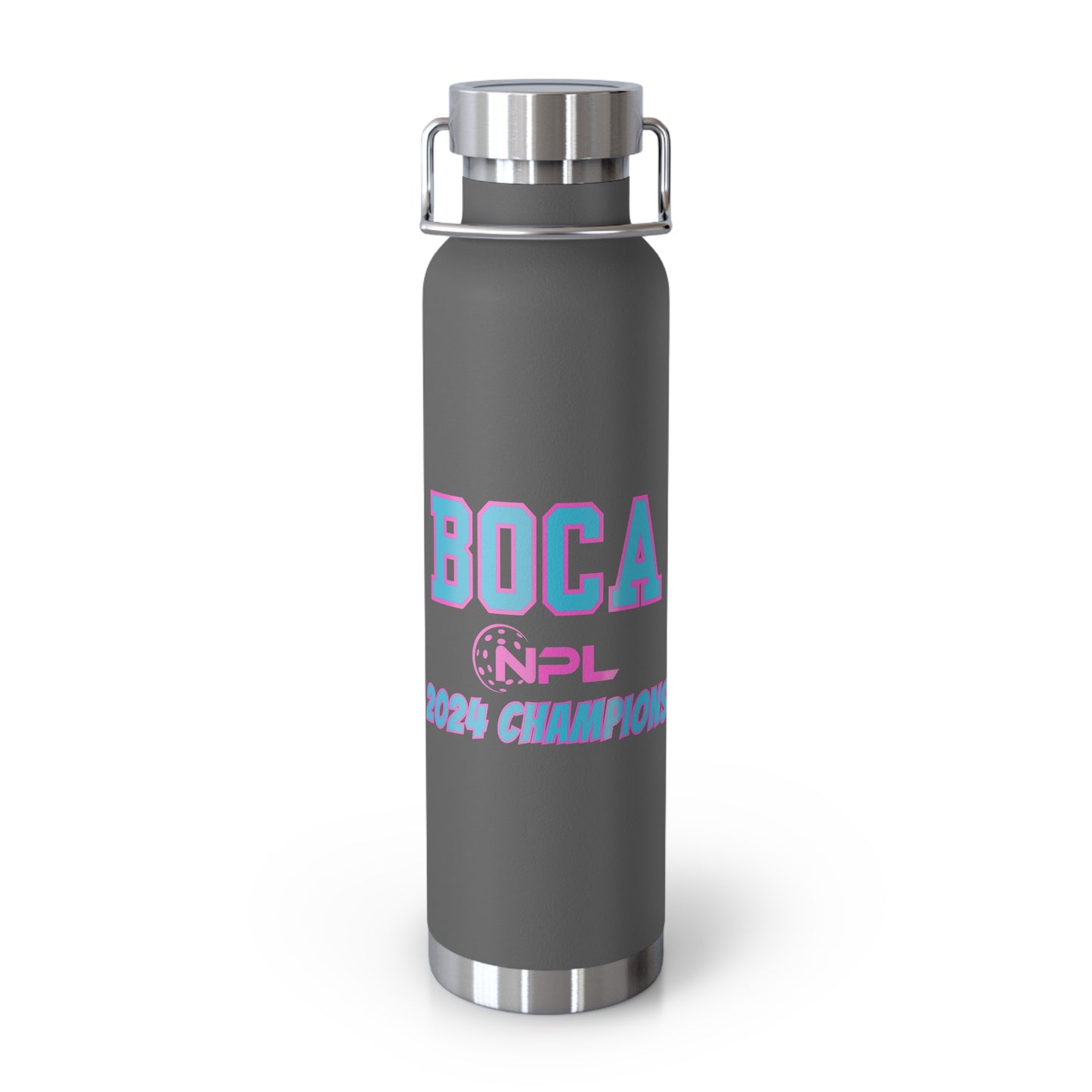 BOCA NPL’24 Championship-  Vacuum Insulated Bottle, 22oz