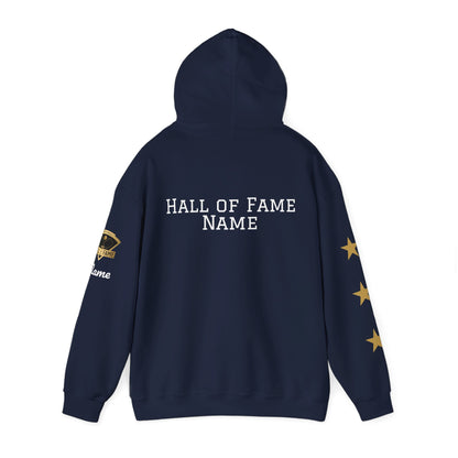Pickleball Hall of Fame (RIFKIN example) - Hoodie - Customize Hall of Fame Name, or no name