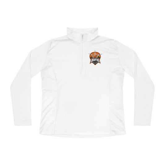 Stylish Ladies Quarter-Zip Pullover - Perfect for Active Lifestyle & Casual Wear