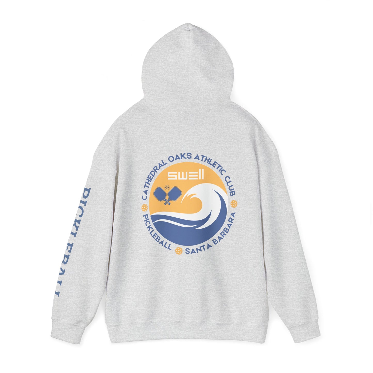 Cathedral Oaks - SWELL - Unisex Hoodie - can add name to fron, back r sleeve