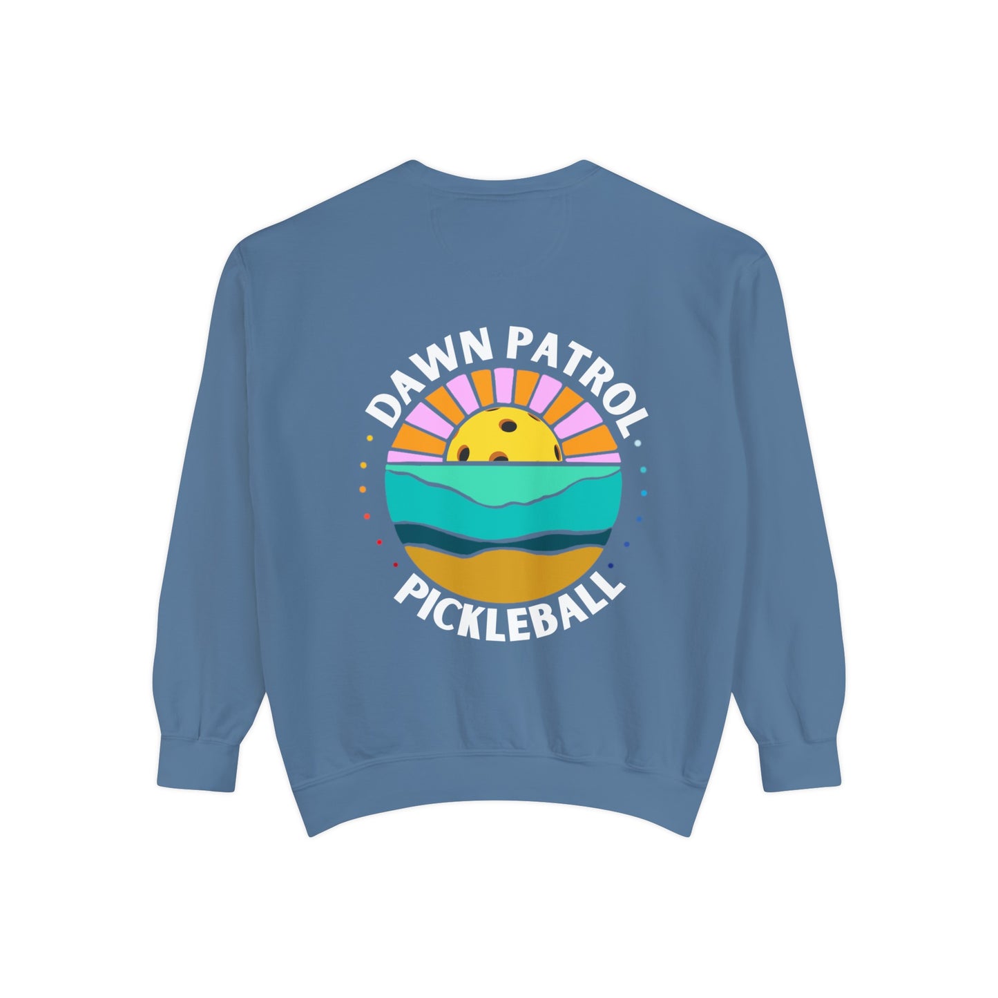 Dawn Patrol Pickleball - Unisex Beachy Garment-Dyed Crew