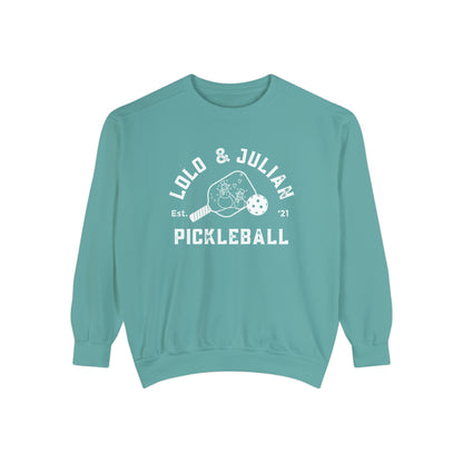 Beachy LOLO & Julian Snowman Pickleball Crew - Comfort Colors