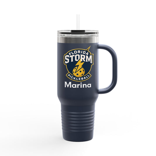 Florida Storm Insulated Stainless Steel Travel Mug, 40oz- Add name
