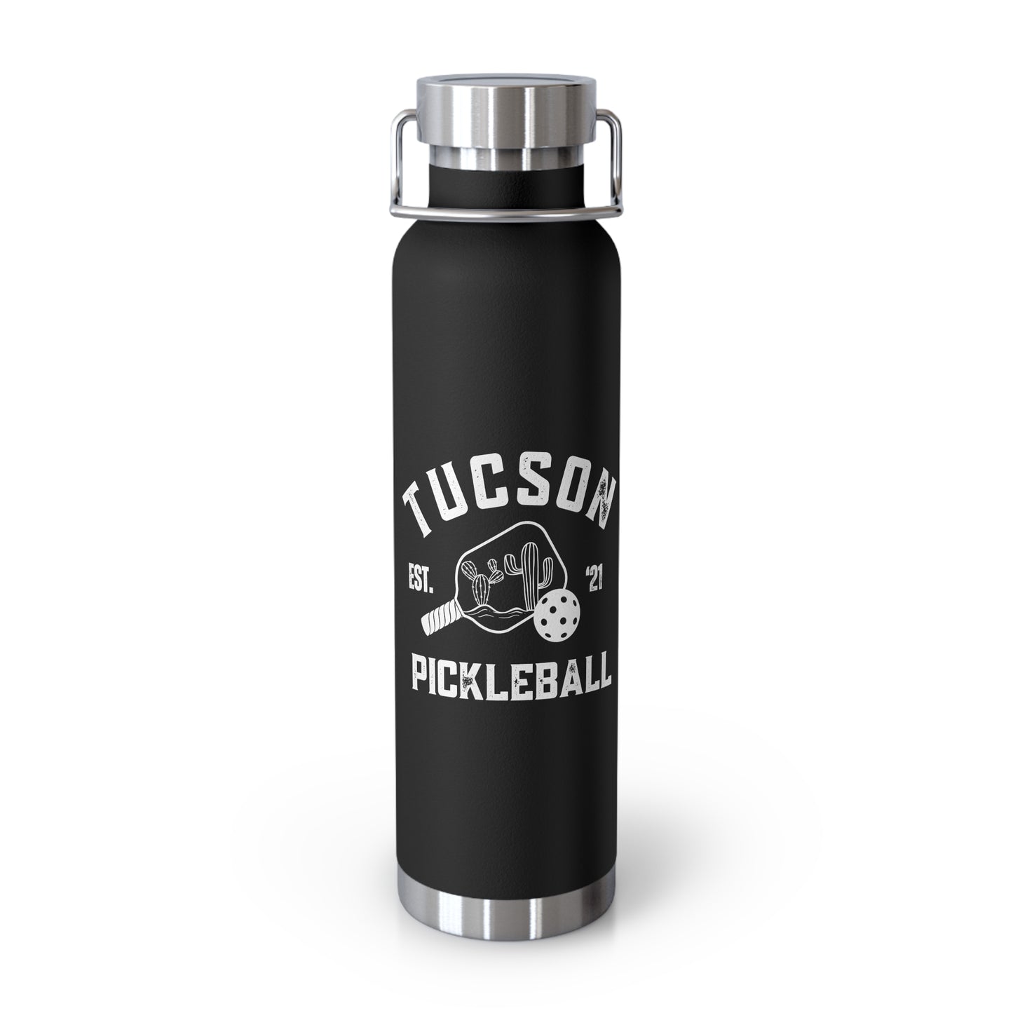 Tucson Pickleball - Copper Vacuum Insulated Bottle, 22oz