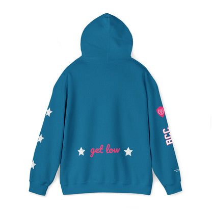 PADDLE Hoodie - PINK writing - 4 sides customized