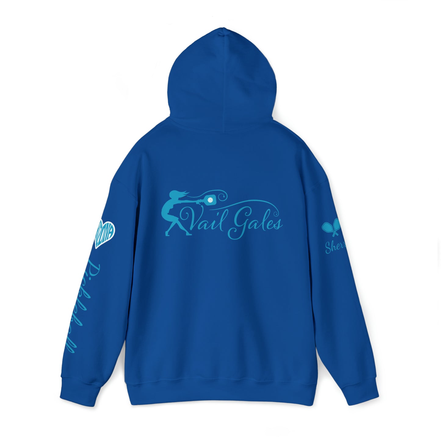 Vail Gales Pickleball - Script Hoodie Unisex - Customize sleeve