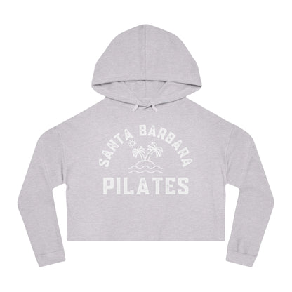 Santa Barbara Pilates Women’s Cropped Hooded Sweatshirt