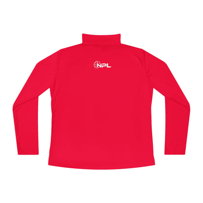 Stylish Ladies Quarter-Zip Pullover - Perfect for Active Lifestyle & Casual Wear