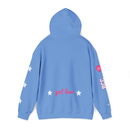 PADDLE Hoodie - PINK writing - 4 sides customized