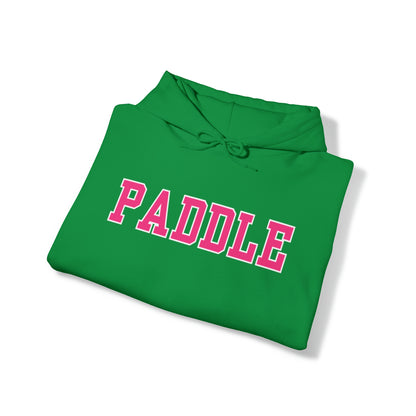 PADDLE Hoodie - PINK writing - 4 sides customized