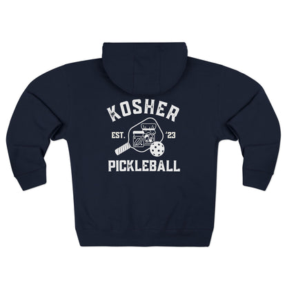 New zip down kosher pickleball sweatshirt