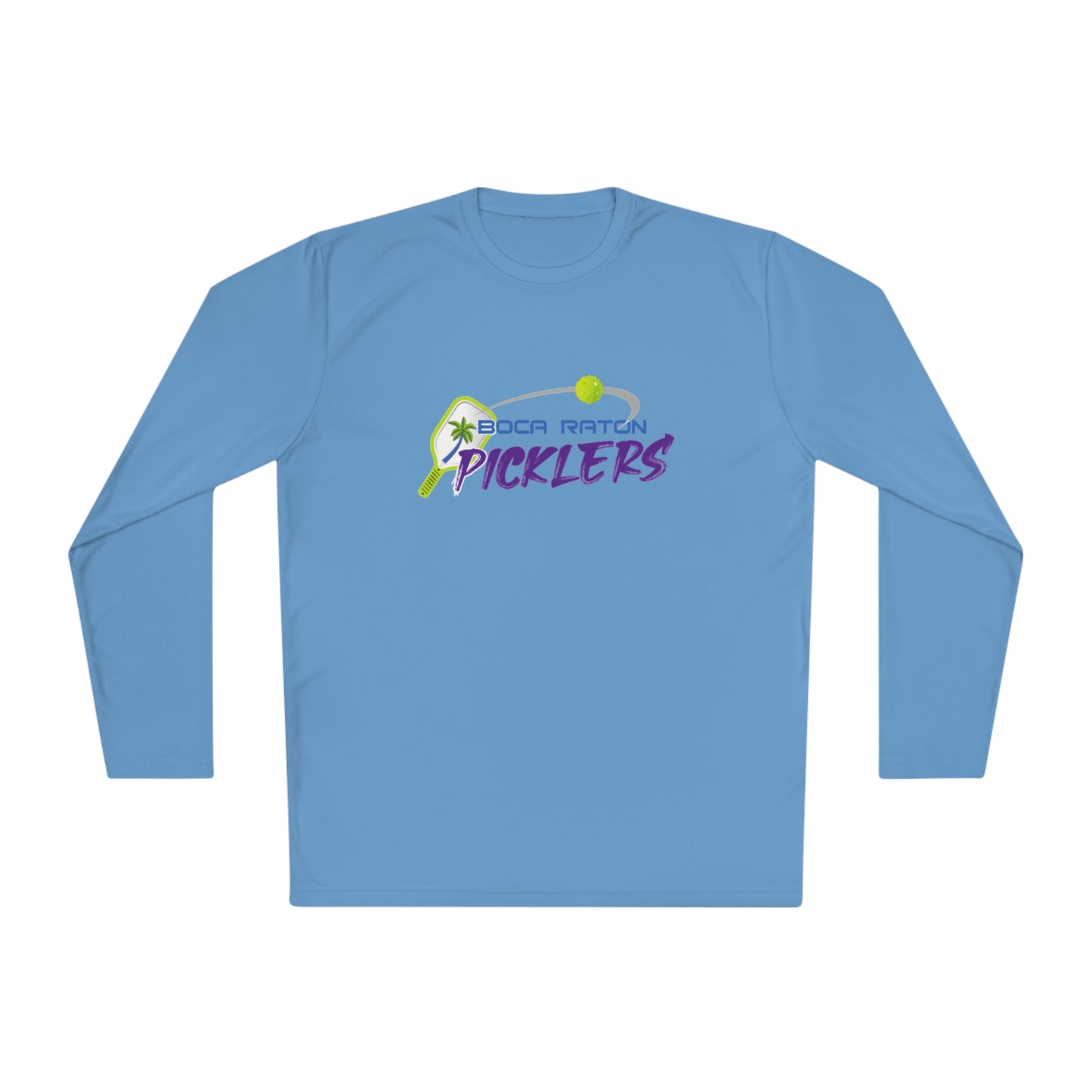 Boca Raton Picklers NPL Team - Unisex Fuller Cut -Moisture Wicking Lightweight Long Sleeve, SPF 40 - customize back