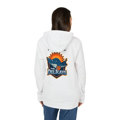 The Del Reys ADIDAS Unisex Fleece Hoodie 60% cotton/40% poly - add name