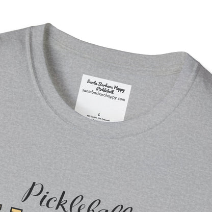 Pickleball Hall of Fame - Unisex Softstyle T-Shirt (customize with Hall of Fame name, or leave blank )