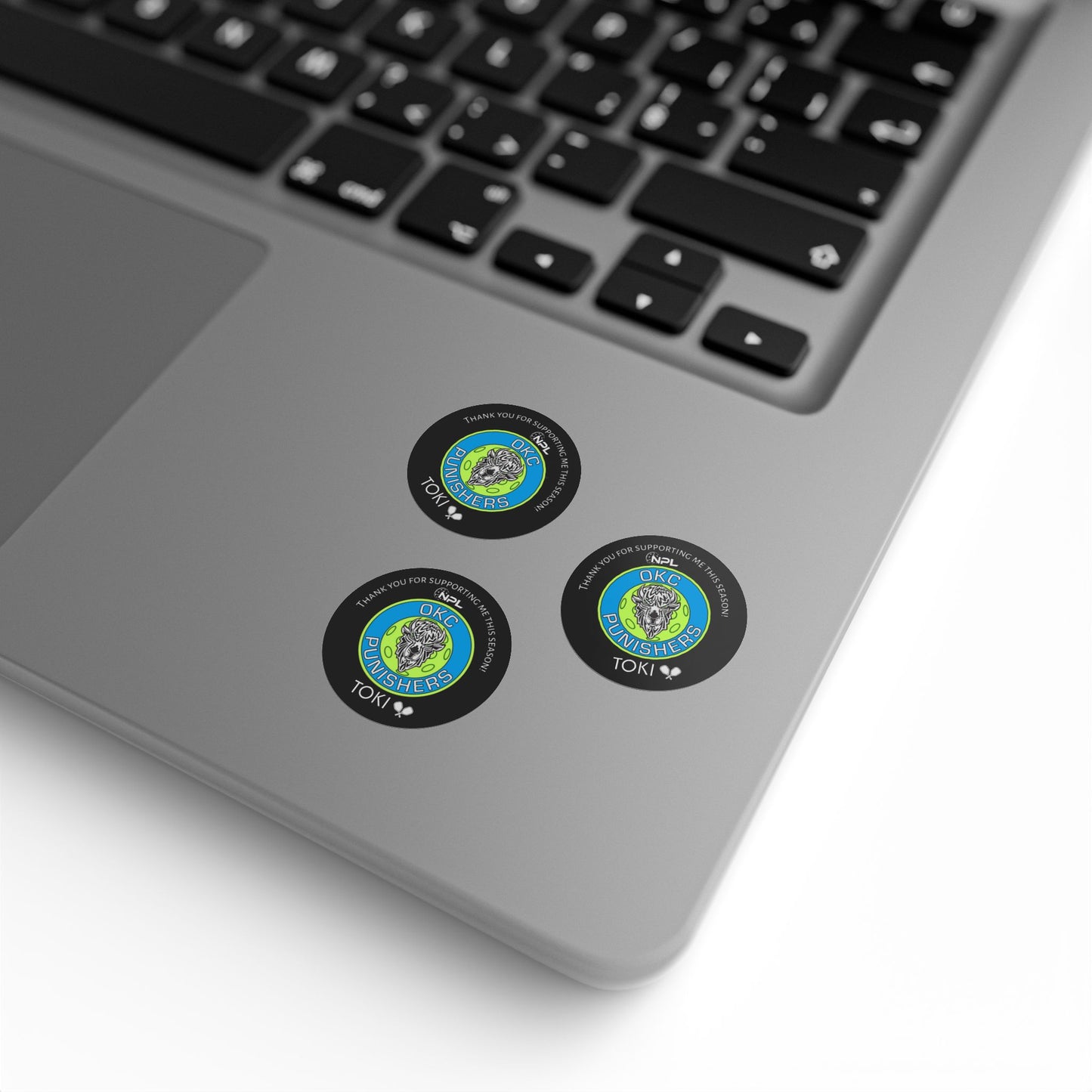 TOKI Custom OKC Roll of Stickers - Choose Quantity