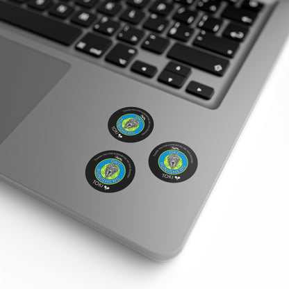 TOKI Custom OKC Roll of Stickers - Choose Quantity