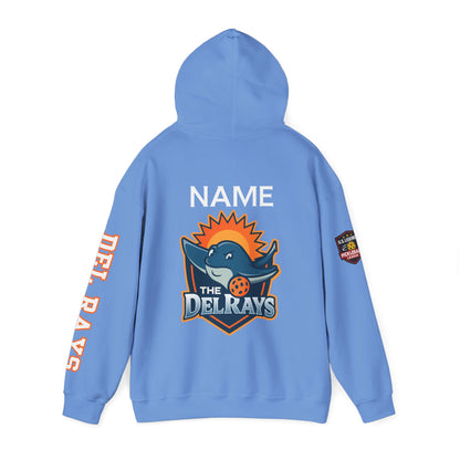The Del Raysl Unisex Hoodie - Add name - optional US Legends logo sleeve