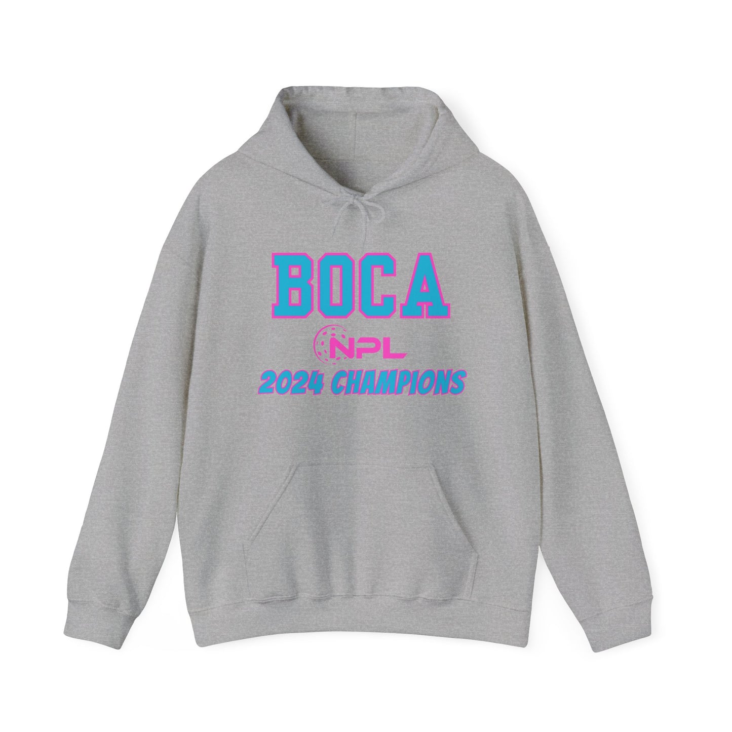 BOCA 2024 Championms Unisex Heavy Blend™ Hoodie 50/50 Plush. Can add name to sleeves